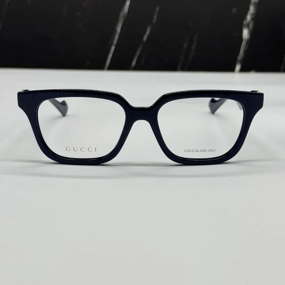 NEW GUCCI GG1536O 011 BLUE WOMEN EYEGLASSES GUCCI